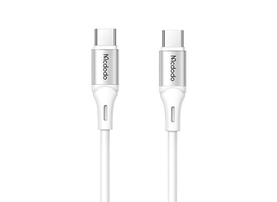 Mcdodo CA-2211 Type-C To Type-C 65W 3A Fast Data Charging Cable 1.2m - White